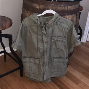 American Eagle Army Green Jacket